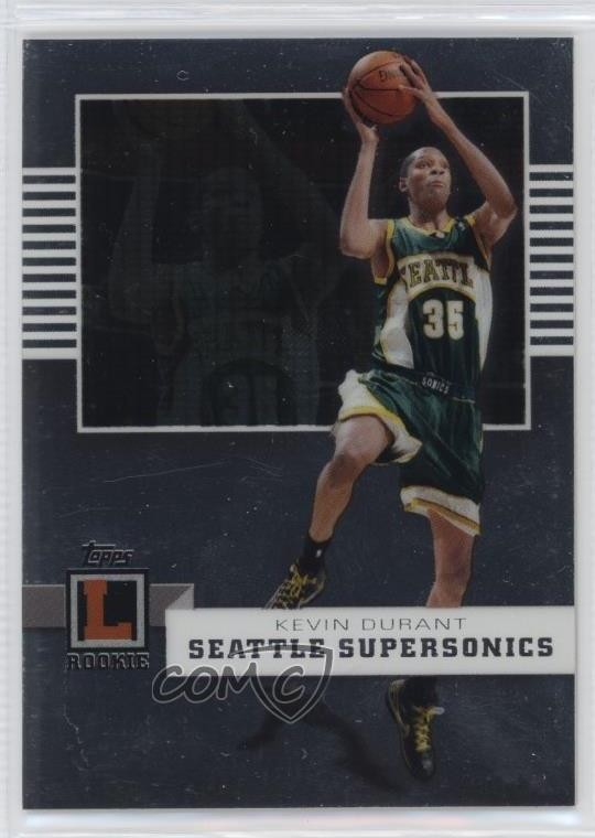 2007-08 Topps Letterman Rookie /599 Kevin Durant #56 Rookie RC 7n6