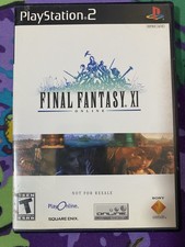 Final Fantasy XI Online (Sony PlayStation 2, 2004) PS2  NO MANUAL 