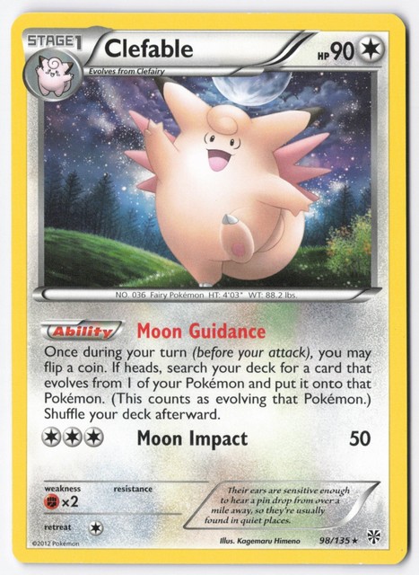 Clefable #98 (Plasma Storm (2013))