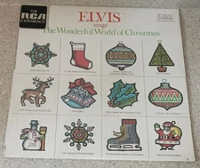 Elvis Sings the Wonderful World of Christmas by Presley, Elvis (Record, 2023)