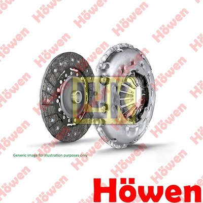 Fits Focus Fiesta Ecosport C-Max Mondeo C30 S40 V50 Clutch Kit 2PC Howen