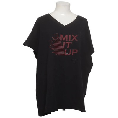 Active by Zizzi, T-shirt, Größe: XL, Schwarz, Baumwolle, Print, Damen #u4C