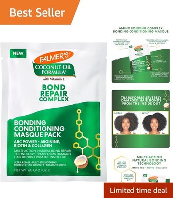 Intense Repair Hair Mask with Coconut Oil Vitamin E All Hair Types