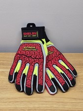 New Shelby 2520 Extreme Xtrication Rescue Gloves 360 ANSI/ISEA A8 Cut Protection
