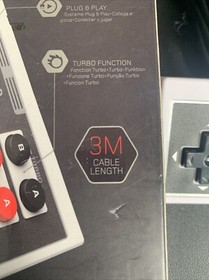 Gioteck Nintendo Mini NES Classic TURBO CONTROLLER With 3M Cable Joypad 