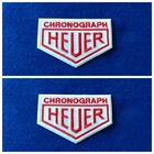 A Pair Of Motorsport Racing Patches Sew / Iron On Badges Heuer (a)