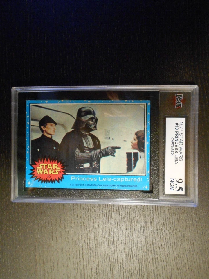 1977 STAR WARS S1 #10 Princess Leia Captured KSA 9.5 (PSA 10/APR $1800) GEM 💎 - Image 3 of 3