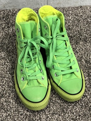 lime green chuck taylors converse