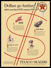 1938 Style Texaco Gasoline, Gas Station NEW METAL SIGN: 9x12" Free Shipping