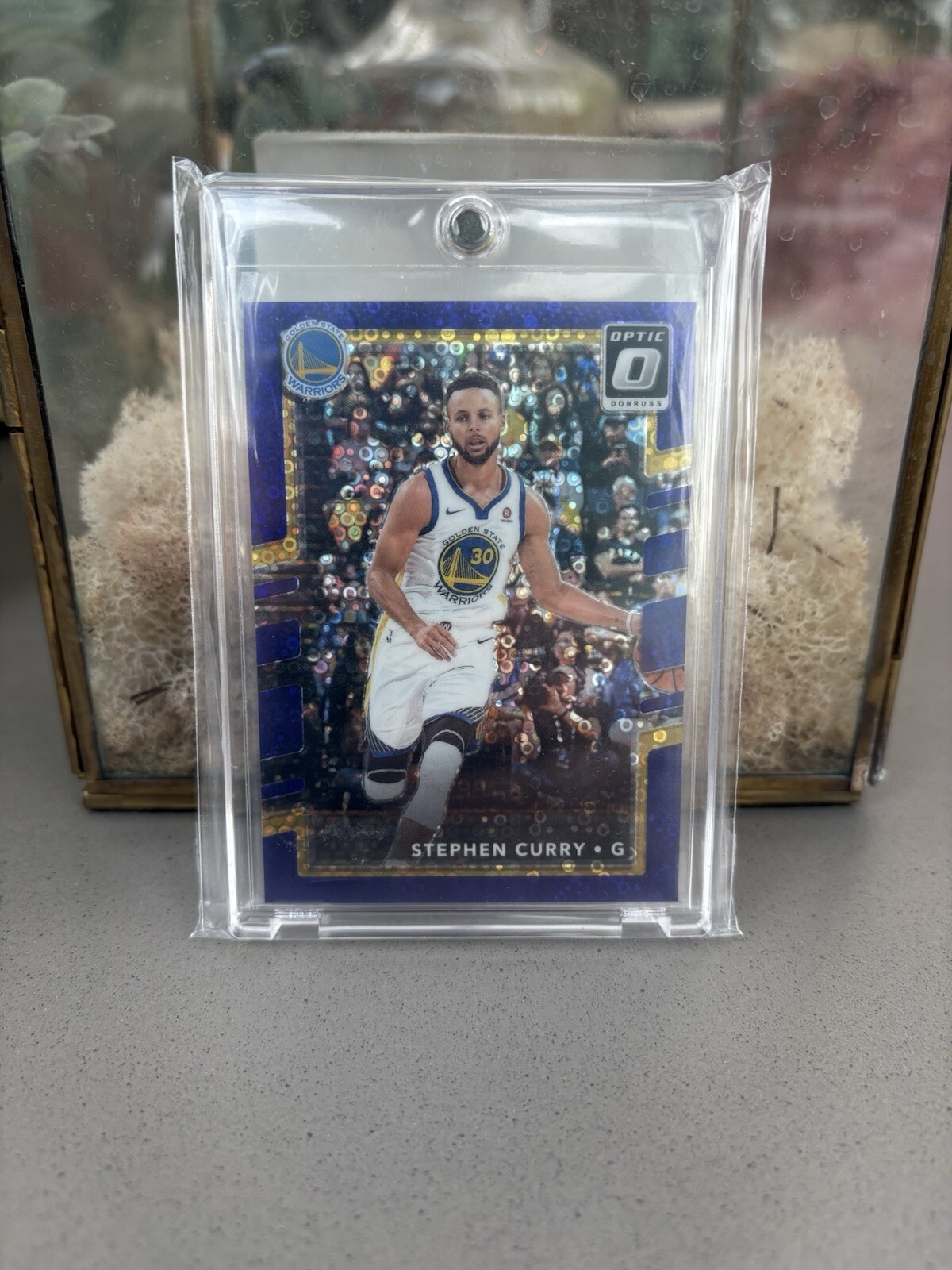 2017/18 Panini Donruss Optic Purple Fast Break Stephen Curry #46 /155