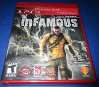 Infamous Sony Playstation 3, Ps3 Factory Sealed Free Shipping Infamous Sony Playstation 3, Ps3 Factory Sealed Free Shipping