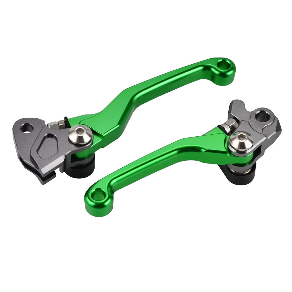 NiceCNC Pivot Brake Clutch Lever Set For Kawasaki KX65 20002019 KX85