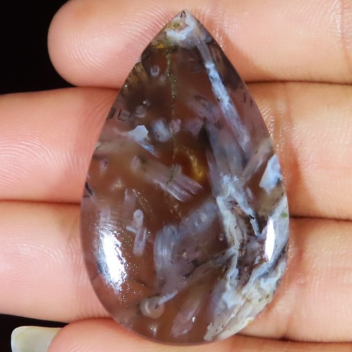 Butw Véritable Africain Sugilite 12.2 CT Ovale Cabochon Lapidaire Gemme