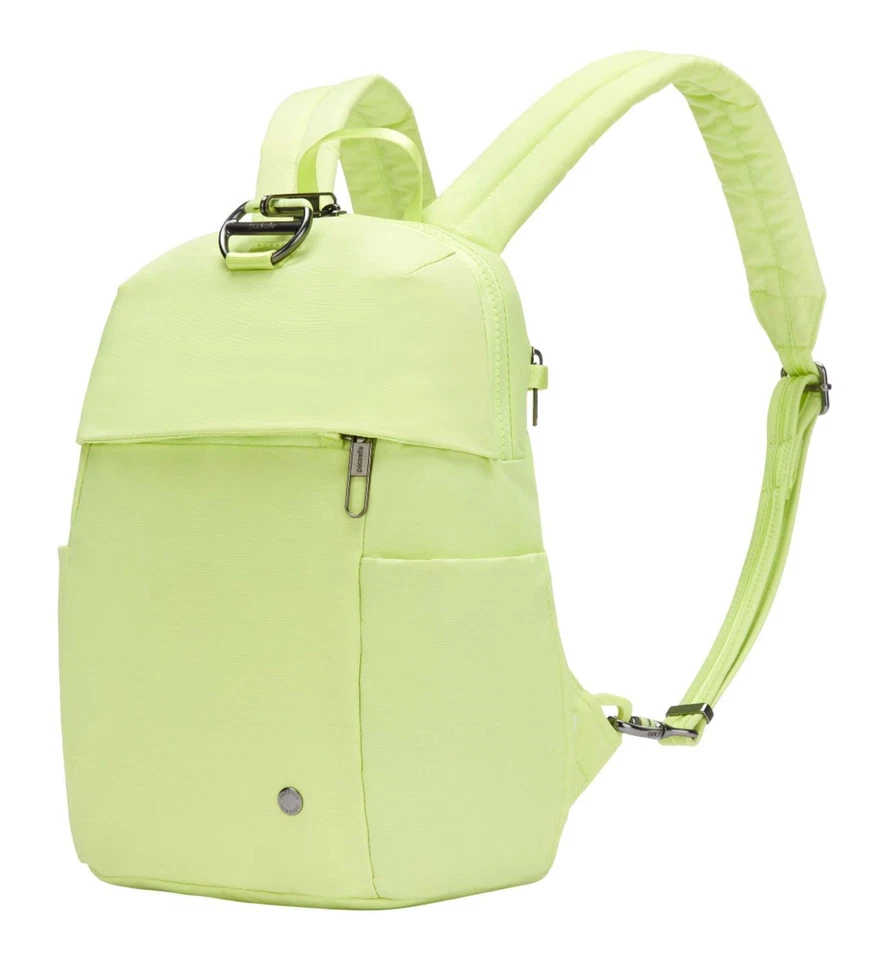 pacsafe Citysafe CX ECONYL® Backpack Petite Rucksack Rucksack Matcha hellgrün - Bild 2 von 4