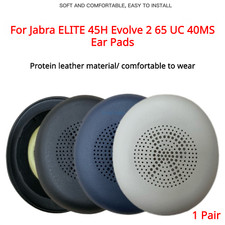 Replacement Ear Pads for Jabra ELITE 45H Evolve 2 65 UC 40MS Headphones