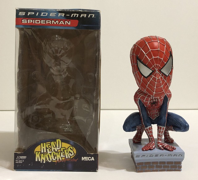Marvel Spider-Man Neca Head Knockers Bobblehead Toy Figure | eBay