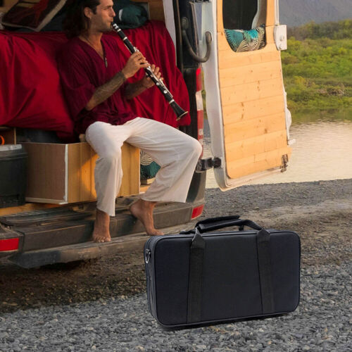 Clarinet Storage Carrying Case Oxford Cloth Clarinet Box with Shoulder Strap - Picture 9 of 12