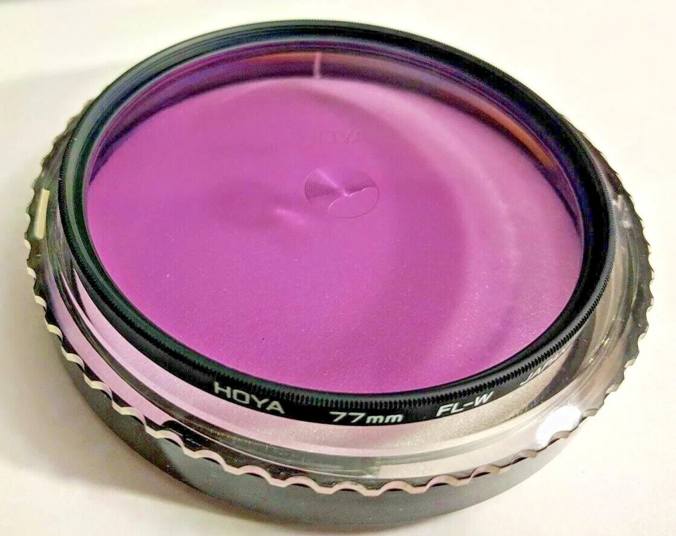 Genuine Hoya 77mm FL-W FLW FL W Fluorescent Glass Lens Filter Japan 77 mm   - Image 2 of 4