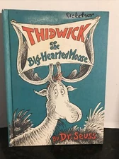 Classic Dr. Seuss Thidwick The Big-Hearted Moose by Seuss 1948 Hardcover