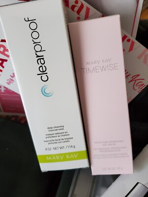 MARY KAY MIX & MATCH MASKS! Moisture Renewing Gel & Deep Cleaning Charcoal