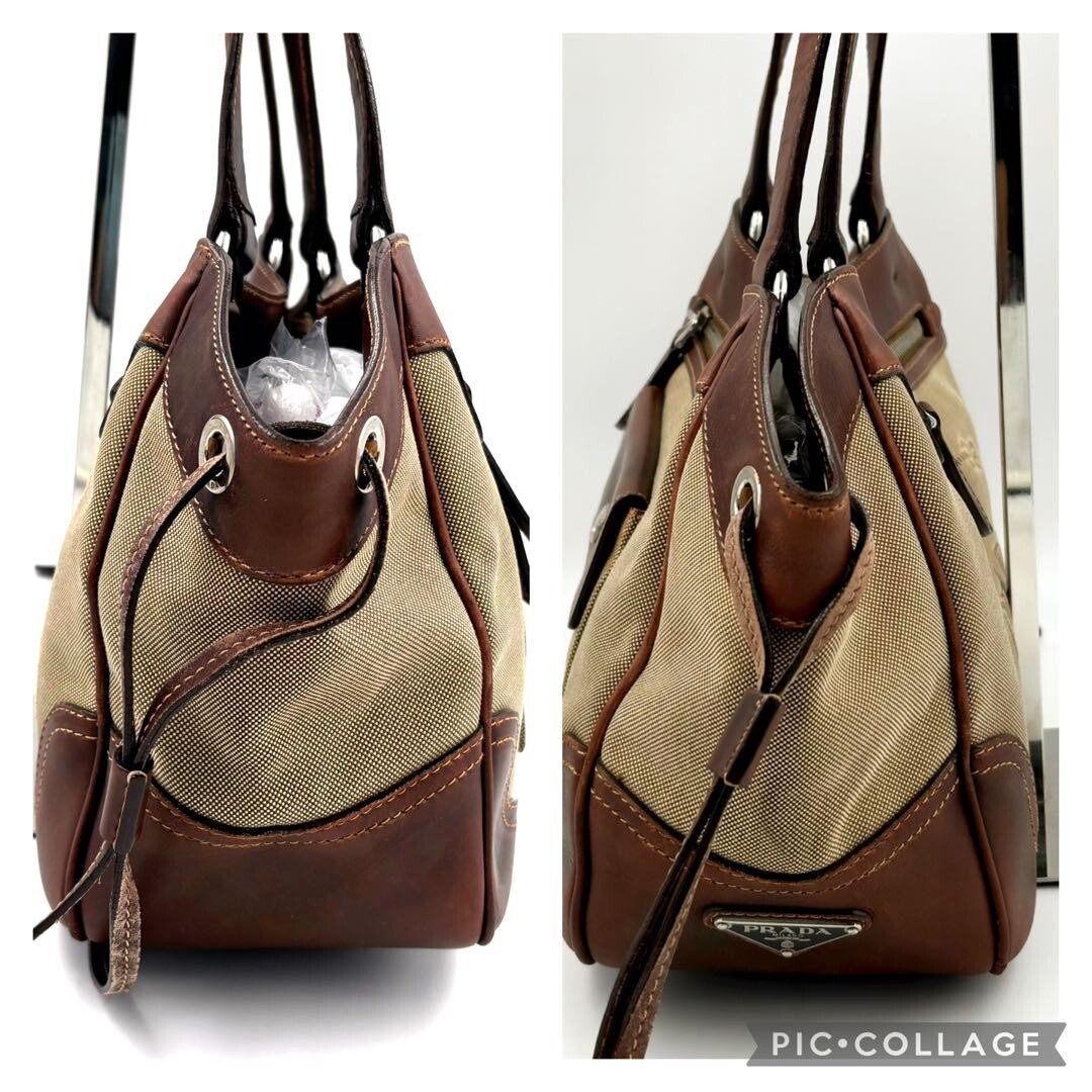 PRADA バッグ Prada Tote Bag Br3419 Logo Jacquard | eBay