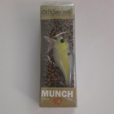 6th SENSE FISHING PRODUCTS MUNCH 40 CHARTREUSE PRO BLUE M40-CPB 7/16 OZ NEW!