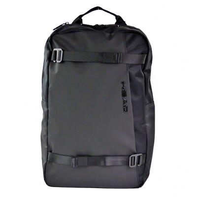 HEAD Game Quadrillé Sac à Dos Noir Avec Compartiment Unisexe Noir