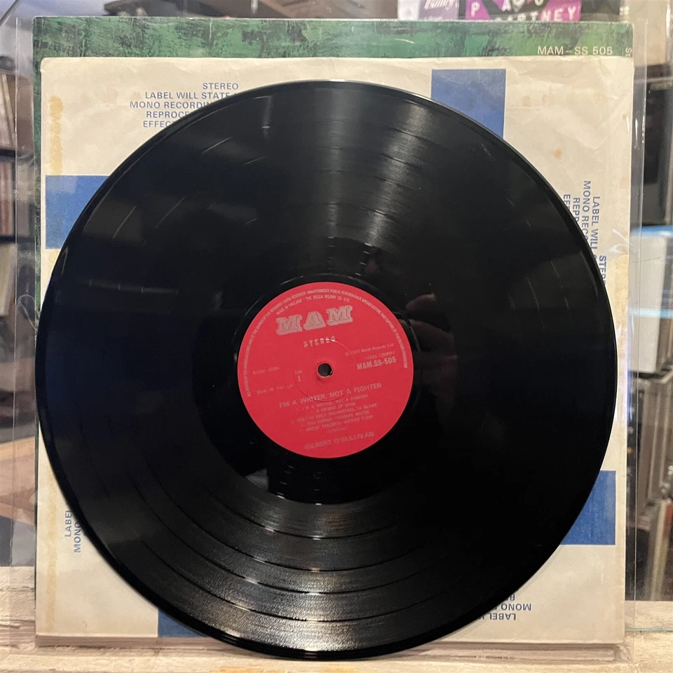 [ROCK/POP]~EXC LP~GILBERT O'SULLIVAN~I'm A Writer, Not A Fighter~{1973~MAM}~UK I - Image 4 of 4