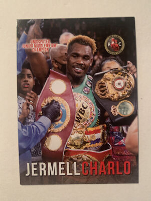 Jermell Charlo (RC) 2023 Seidman Boxing Rookie Card #74;From Canelo-Charlo Fight