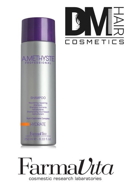 FARMAVITA AMETHYSTE Hydrate Shampoo 1000ml NUTRIENTE EFFETTO MORBIDO +DISPENCER