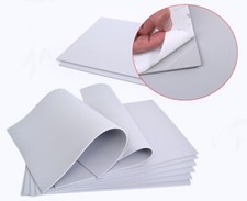 2 Sheets Self Adhesive Rubber Plate CO2 Laser Engraving Sealer Stamp Materials