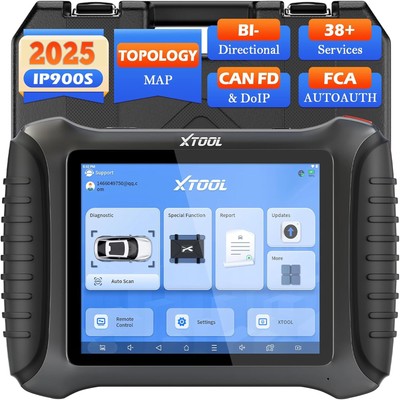 XTOOL IP900S Alle System OBD2 Diagnosegerät ECU-Codierung Topologie-Mapping FCA
