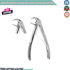 Pediatric Extraction Forceps Fig.5 Lower Canines & Incisors Surgical Instrument