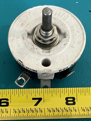 rheostat speed control 185 ohm .640 AMP 300V TRU-OHM | eBay