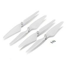 Hubsan H502E H502C H502S H216A X4 Propeller St&uuml;tzen A+B plus Schrauben wei&szlig; UK