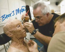 BART J. MIXON SPECIAL EFFECTS MAKE-UP ARTIST LEGEND SIGNED 8X10 PHOTO w/COA