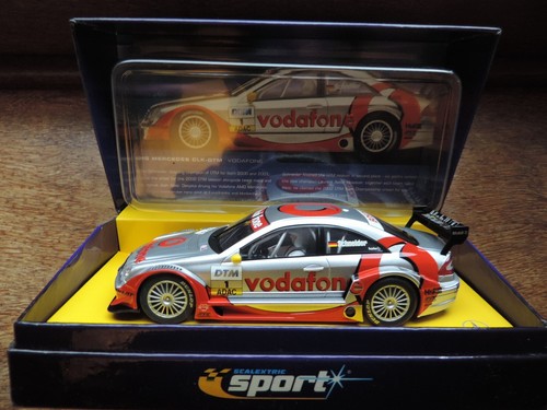 1 32 SCALEXTRIC RARO caja deportiva Mercedes CLK DTM VODAFONE DISCO NIB slot