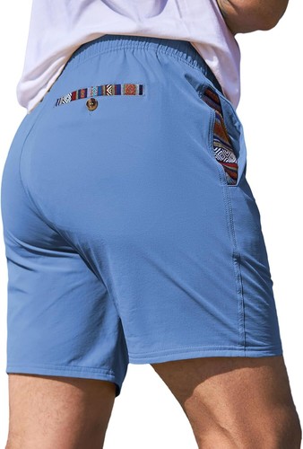 Men's Quick Dry Drawstring Shorts Stretch Athletic Beach Gym Casual - Picture 37 of 55
