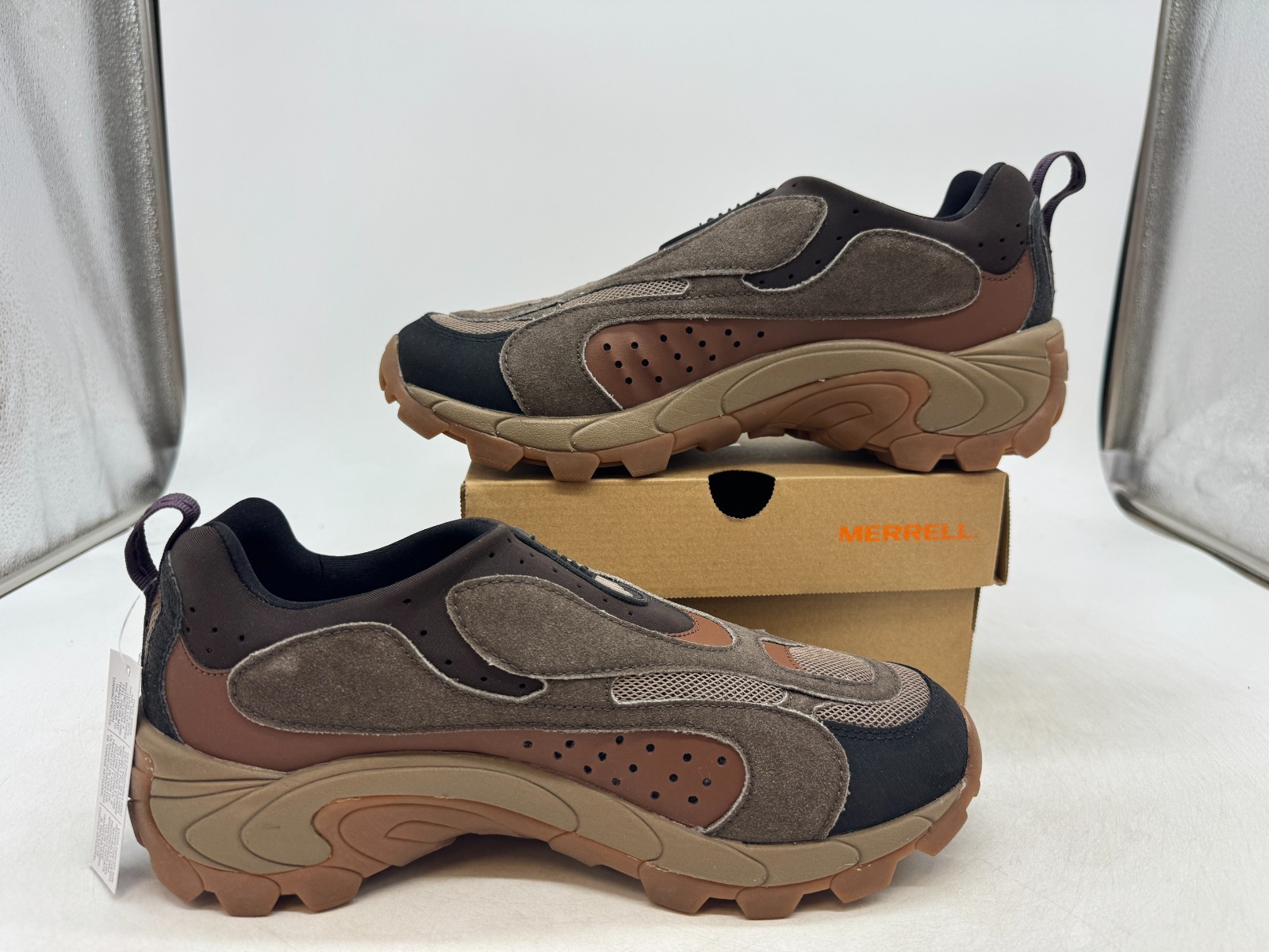 Merrell Moc Speed Streak Evo SE Sneakers Scamosciate Uomo Bracken Slip On 12