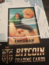 2024 SKYBOX MARVEL MASTERPIECES '92 PLATINUM LENTICULAR SANDMAN #77