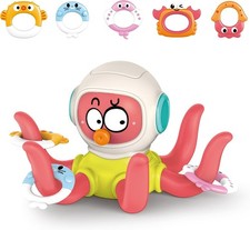 Nuby Octopus Hoopla Bathtime Fun Bath Toy