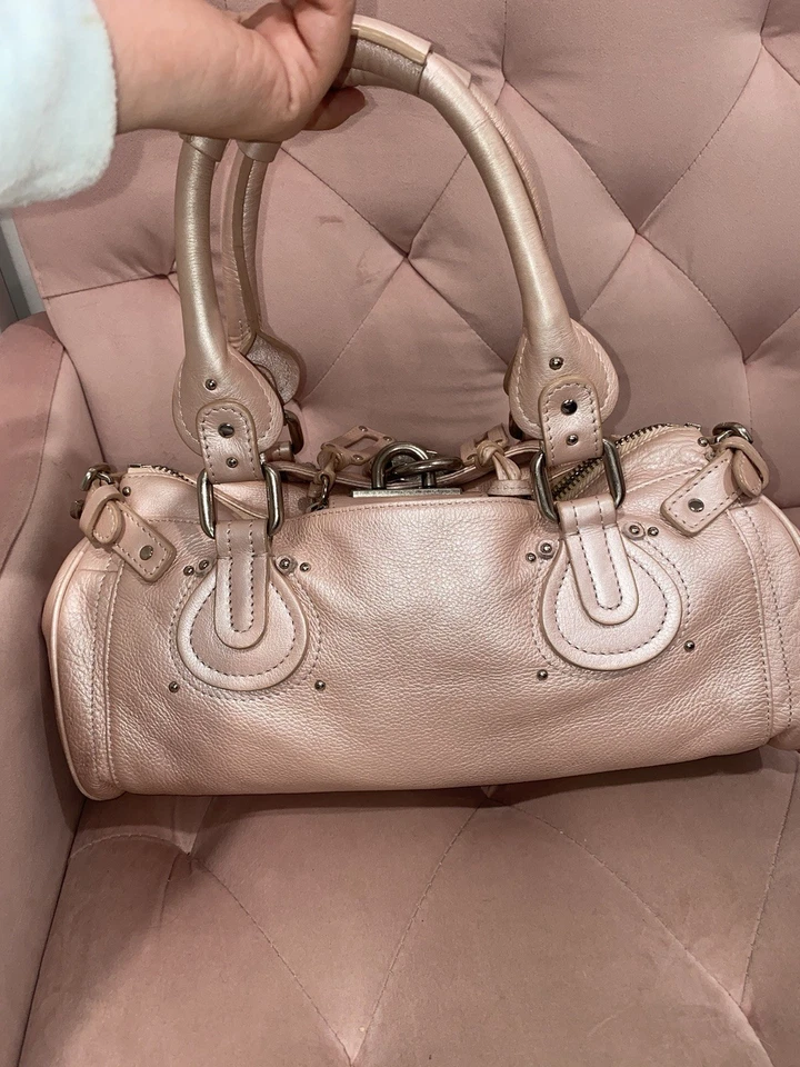 Chloe Paddington Light Pink Bag - Image 4 of 4