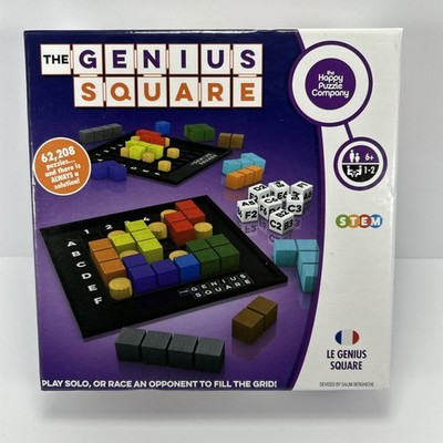 THE GENIUS SQUARE Stem Race Game  Complete - 2018 Happy Puzzle Co.