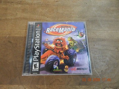 Muppet RaceMania PS1 CIB (Sony PlayStation 1, 2000) Complete Tested Authentic
