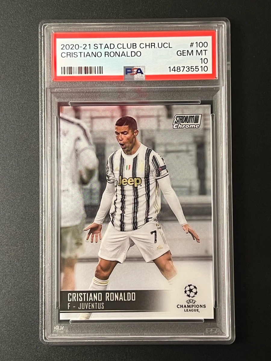 Topps Cristiano Ronaldo Soccer Sports Trading Card Singles for