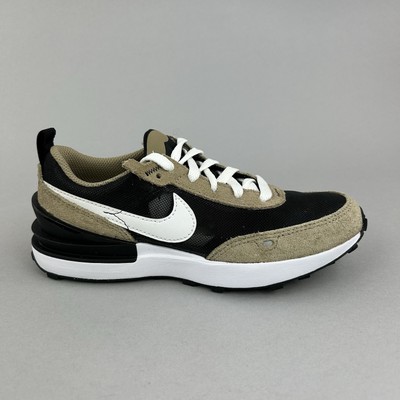 Nike Waffle One GS Schwarz Khaki Sport Sneaker Freizeit Turnschuhe Schuhe 33 UK1 Kinder