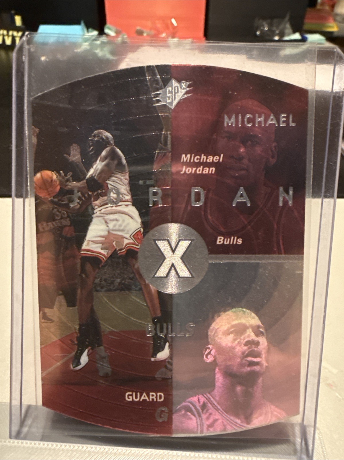 1997-98 SPx Michael Jordan #6 HOF 04dh