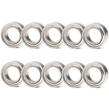 10 Pack 4x7x2.5 Metal Shielded ABEC-5 High Precision Miniature Ball Bearings...