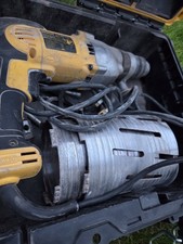 Dewalt D21570 240v Diamond Drill With Many Cores In Case