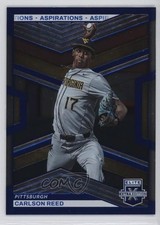 2023 Panini Elite Extra Edition Blue Aspirations 232/349 Carlson Reed #48 4z8